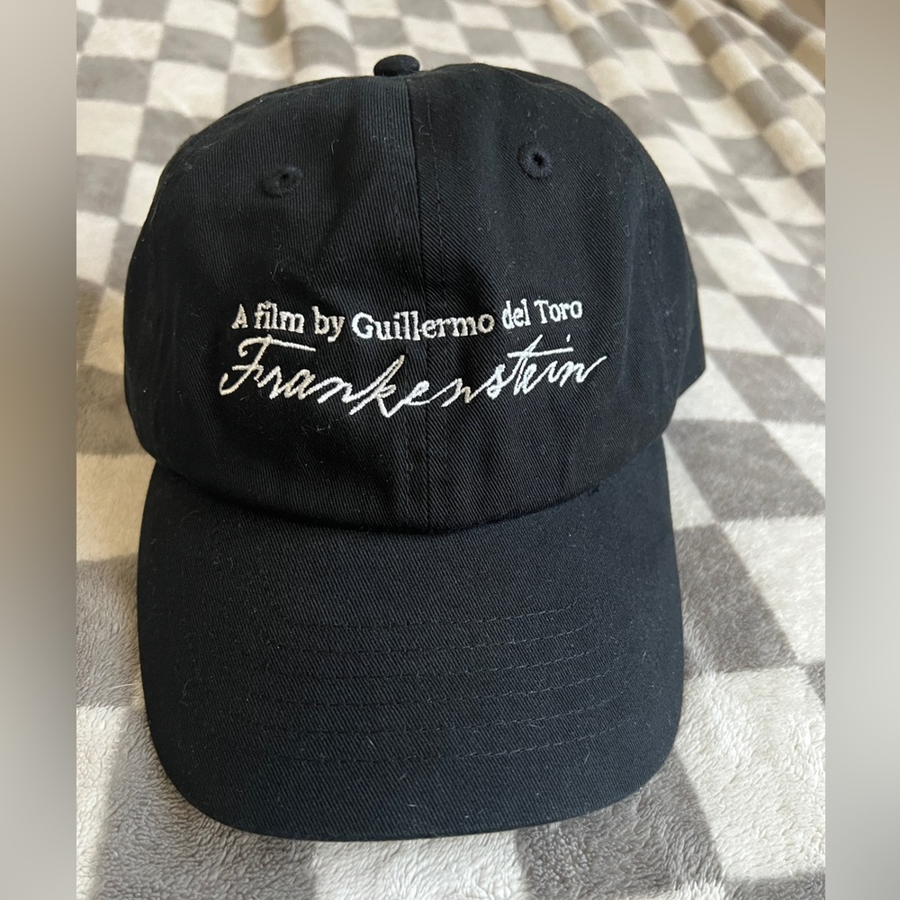 A film by Guillermo del Toro Frankenstein hat cap